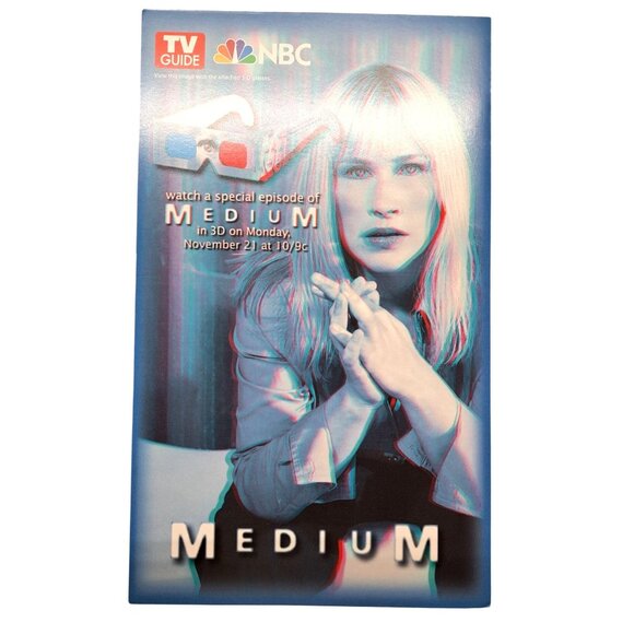 Patricia Arquette Medium TV Show 3D Glasses Promo November 2005 Episode Lot Of 2 - Picture 4 of 7